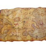 ACCESSOIRES DE FETE-CARTE AU TRESOR-PIRATE-CHASSE AU TRESOR