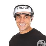 ACCESSOIRES DE FETE-CASQUE-CASQUE DE POLICIER-CASQUE DE POLICE