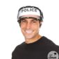 ACCESSOIRES DE FETE-CASQUE-CASQUE DE POLICIER-CASQUE DE POLICE