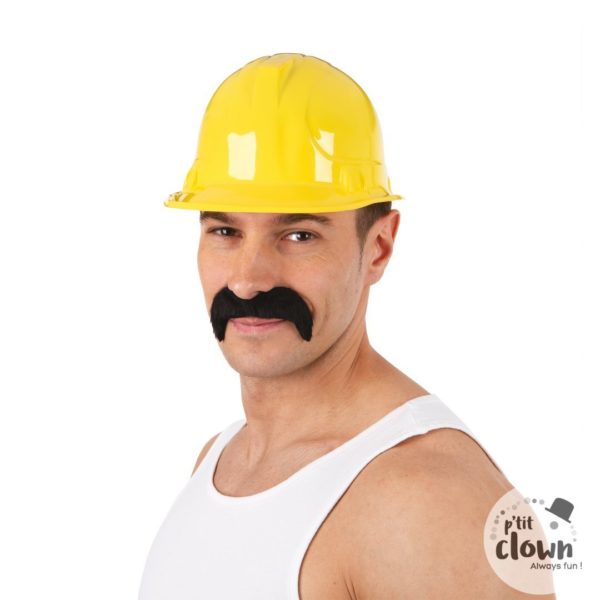 ACCESSOIRES DE FETE-CASQUE DE CHANTIER-CASQUE DE CHANTIER JAUNE-ACCESSOIRES CHANTIER