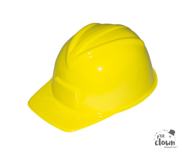 ACCESSOIRES DE FETE-CASQUE DE CHANTIER-CASQUE DE CHANTIER JAUNE-ACCESSOIRES CHANTIER