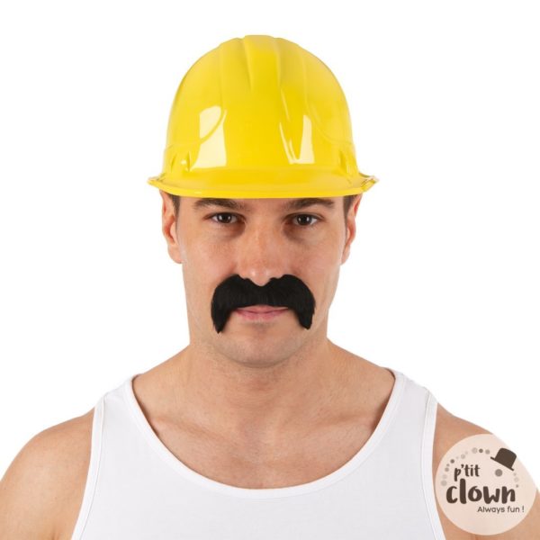 ACCESSOIRES DE FETE-CASQUE DE CHANTIER-CASQUE DE CHANTIER JAUNE-ACCESSOIRES CHANTIER