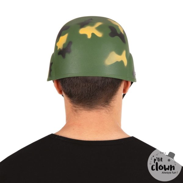 ACCESSOIRES DE FETE-CASQUE MILITAIRE-CASQUE-MILITAIRE