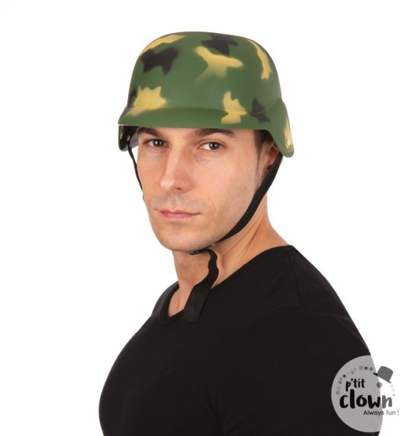 ACCESSOIRES DE FETE-CASQUE MILITAIRE-CASQUE-MILITAIRE