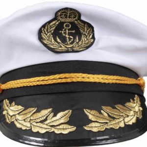 ACCESSOIRES DE FETE-CASQUETTE-CASQUETTE CAPITAINE-CAPITAINE MARIN