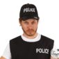 ACCESSOIRES DE FETE-CASQUETTE-CASQUETTE POLICE-POLICIER-CASQUETTE DE POLICIER