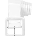 ACCESSOIRES DE FETE-CEINTURE-CEINTURE EN VINYLE ROUGE-CEINTURE ANNEES 50