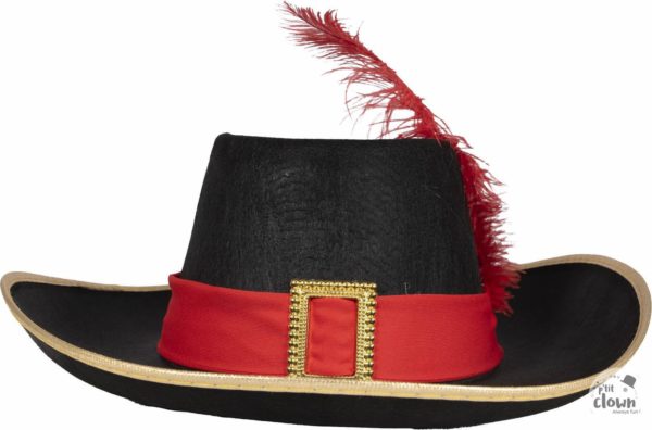 ACCESSOIRES DE FETE-CHAPEAU-CHAPEAU MOUSQUETAIRE ENFANT