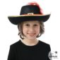 ACCESSOIRES DE FETE-CHAPEAU-CHAPEAU MOUSQUETAIRE ENFANT