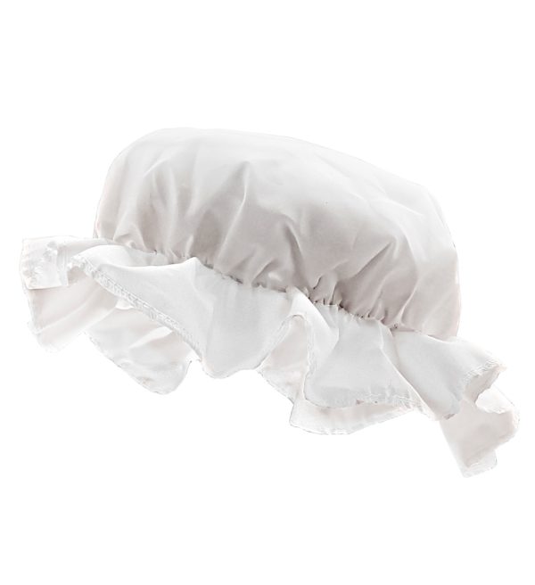 ACCESSOIRES DE FETE-CHAPEAU CHARLOTTE-CHARLOTTE BLANCHE