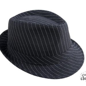 ACCESSOIRES DE FETE-CHAPEAUX-CHAPEAU BORSALINO RAYé-CHAPEAU BORSALINO