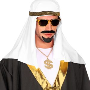 ACCESSOIRES DE FETE-CHAPEAUX-CHAPEAU CHEIK-CHAPEAU ARABE
