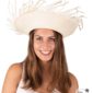 ACCESSOIRES DE FETE-CHAPEAUX-CHAPEAU DE PAILLE-CHAPEAU PAILLE-CHAPEAU HAWAI