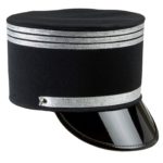 ACCESSOIRES DE FETE-CHAPEAUX-CHAPEAU KEPI-KEPI DE GENDARME