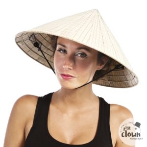 ACCESSOIRES DE FETE-CHAPEAUX-CHAPEAU PAILLE-CHAPEAU PAILLE VIETNAMIEN-CHAPEAU VIETNAM