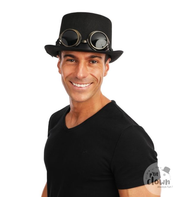 ACCESSOIRES DE FETE-CHAPEAUX-CHAPEAU STEAMPUNK-STEAMPUNK