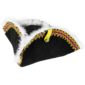 ACCESSOIRES DE FETE-CHAPEAUX-CHAPEAU TRICORNE-CHAPEAU PIRATE