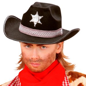 ACCESSOIRES DE FETE-CHAPEAUX-CHAPEAUX SHERIF-CHAPEAU COWBOY ENFANT