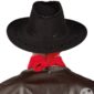 ACCESSOIRES DE FETE-CHEAPEAU COWBOY-CHAPEAUX-COWBOY-CHAPEAU COWBOY NOIR