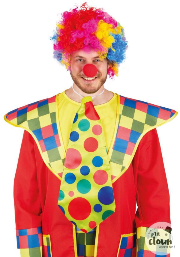 ACCESSOIRES DE FETE-CLOWN-ACCESSOIRES DE CLOWN-CRAVATE DE CLOWN