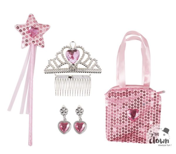 ACCESSOIRES DE FETE-COFFRET PRINCESSE-PRINCESSE-ACCESSOIRES PRINCESSE