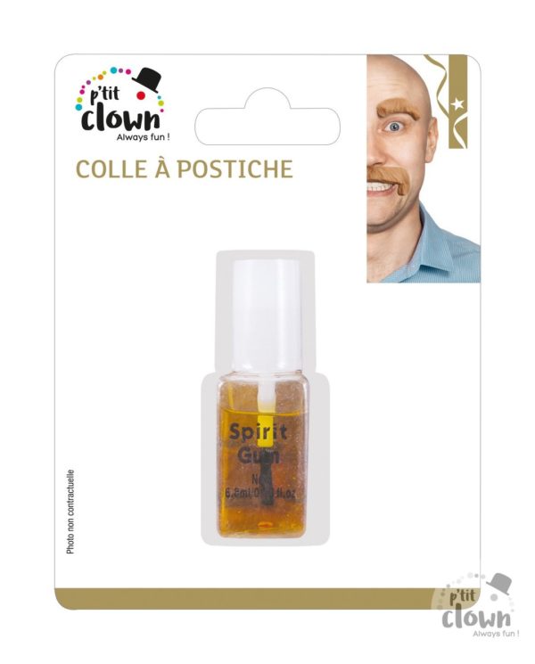 ACCESSOIRES DE FETE-COLLE A POSTICHE-MAQUILLAGE-FX