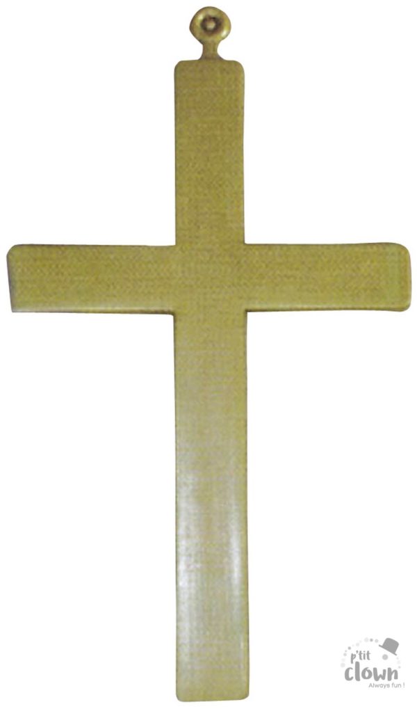 ACCESSOIRES DE FETE-COLLIER-COLLIER DE MOINE-CROIX-COLLIER CROIX DE MOINE-PRETRE-RELIGIEUX