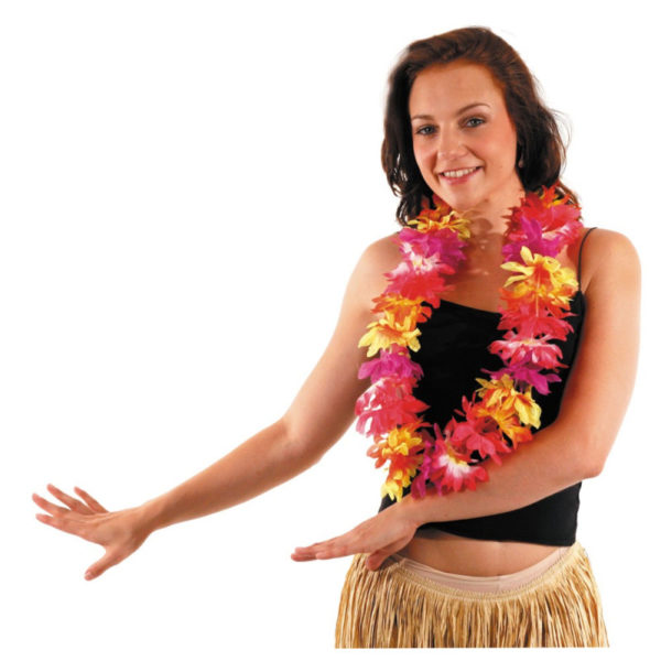 ACCESSOIRES DE FETE-COLLIER-COLLIER HAWAI-ACCESSOIRES TROPICAL-COLLIER HAWAI BORA BORA