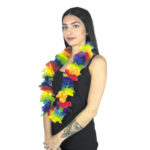 ACCESSOIRES DE FETE-COLLIER-COLLIER HAWAI-ACCESSOIRES TROPICAL-COLLIER HAWAI MULTICOLORES