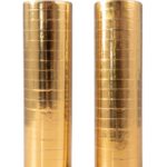 ACCESSOIRES DE FETE-COTILLONS-SERPENTINS-SERPENTINS OR-ROULEAUX SERPENTIN