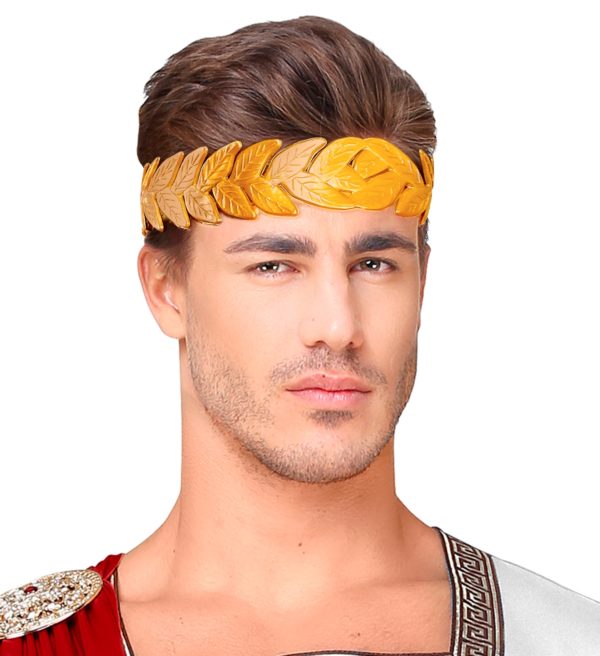 ACCESSOIRES DE FETE-COURONNE-COURONNE FEUILLE DE LAURIERS-COURONNE ROMAINE-ACCESSOIRES ROMAIN