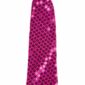 ACCESSOIRES DE FETE-CRAVATE-CRAVATE A SEQUINS-CRAVATE FUCHSIA-DISCO-ACCESSOIRES DISCO