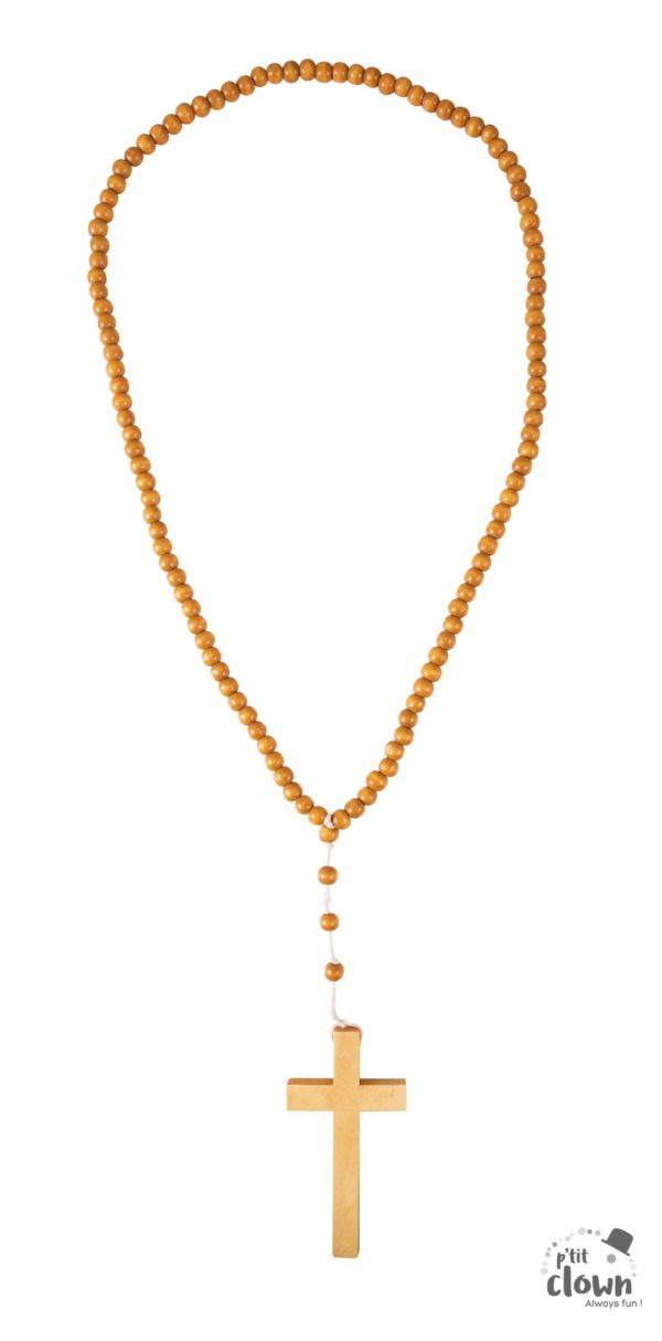 ACCESSOIRES DE FETE-CROIX DE MOINE-CROIX DE RELIGIEUX-COLLIER