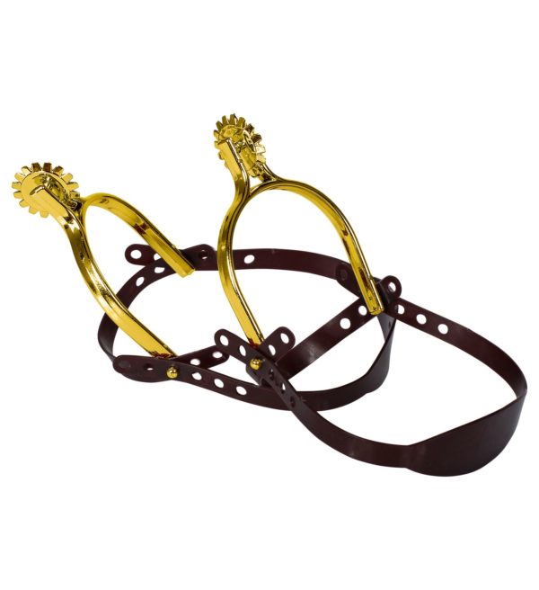 ACCESSOIRES DE FETE-EPERONS OR-COW BOY-ACCESOIRES COW BOY
