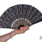 ACCESSOIRES DE FETE-EVENTAIL-EVENTAIL NOIR-ACCESSOIRES PAYS