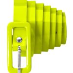 ACCESSOIRES DE FETE-FLUO-ACCESSOIRES FLUO-CEINTURE FLUO-ANNEES 80-DISCO-CEINTURE JAUNE FLUO