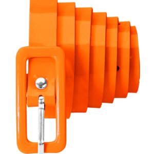 ACCESSOIRES DE FETE-FLUO-ACCESSOIRES FLUO-CEINTURE FLUO-ANNEES 80-DISCO-CEINTURE ORANGE FLUO