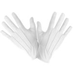 ACCESSOIRES DE FETE-GANTS-GANTS ADULTE-GANTS BLANCS