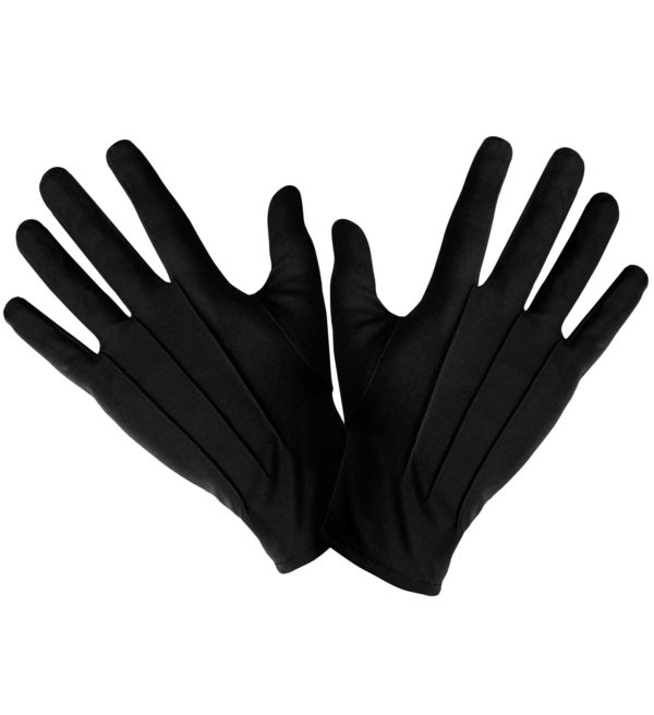 ACCESSOIRES DE FETE-GANTS-GANTS ADULTE-GANTS NOIRS