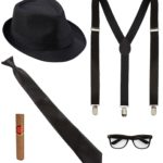 ACCESSOIRES DE FETE-KIT ADULTE-SET ADULTE-KIT ROI DU BLUES-KIT ANNEES 20