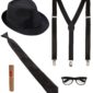 ACCESSOIRES DE FETE-KIT ADULTE-SET ADULTE-KIT ROI DU BLUES-KIT ANNEES 20