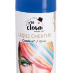 ACCESSOIRES DE FETE-LAQUE CHEVEUX-SPRAY CHEVEUX BLEU