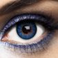 ACCESSOIRES DE FETE-LENTILLES-LENTILLES IRIS BLEUE-MAQUILLAGE-EFFET-LENTILLES BLEUES
