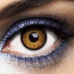 ACCESSOIRES DE FETE-LENTILLES-LENTILLES TWILIGHT-MAQUILLAGE-EFFET-LENTILLES TWILIGHT-LENTILLES ORANGE