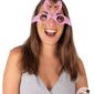 ACCESSOIRES DE FETE-LUNETTES FLAMANT ROSE