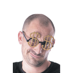 ACCESSOIRES DE FETE-LUNETTES-LUNETTES DOLLAR