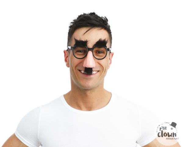 ACCESSOIRES DE FETE-LUNETTES-LUNETTES GROUCHO-LUNETTES DROLE