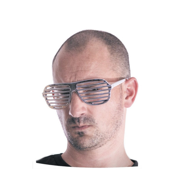 ACCESSOIRES DE FETE-LUNETTES-LUNETTES STORY ARGENT