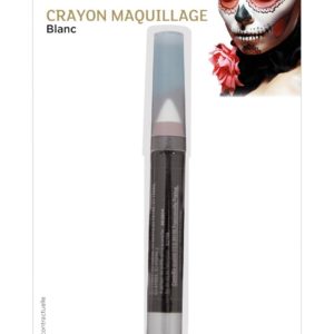 ACCESSOIRES DE FETE-MAQUILLAGE-CRAYON BLANC-CRAYON BLANC CREME-MAQUILLAGE BLANC