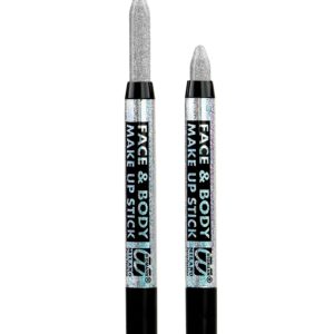 ACCESSOIRES DE FETE-MAQUILLAGE CRAYON PAILLETTES ARGENT